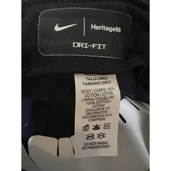 Nike Paris Saint- Germain Hat Navy Unisex Adjustable Cap - Picture 6 of 7
